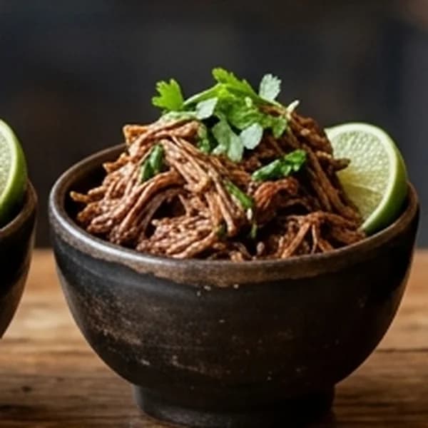 Chipotle Braised Beef Barbacoa (4 oz) – menu photo