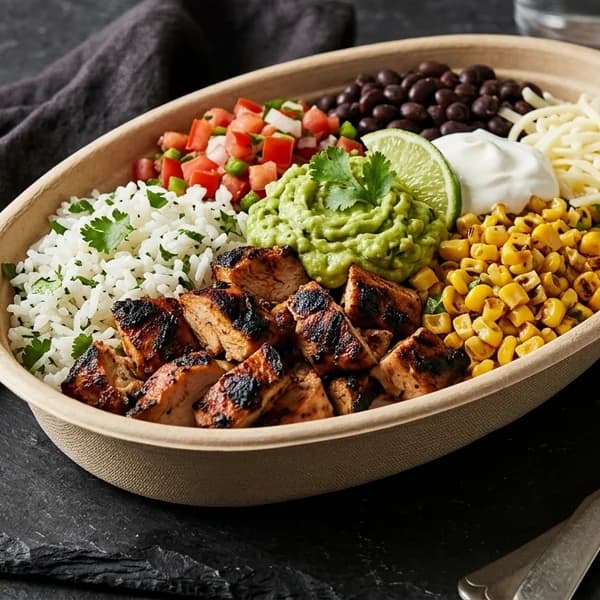 Chipotle Chicken Burrito Bowl – menu photo