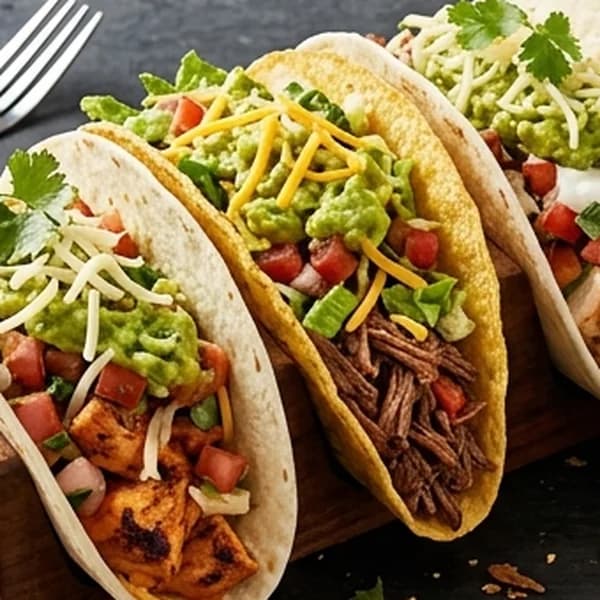 Chipotle Three Steak Tacos (Crispy Corn) – menu photo