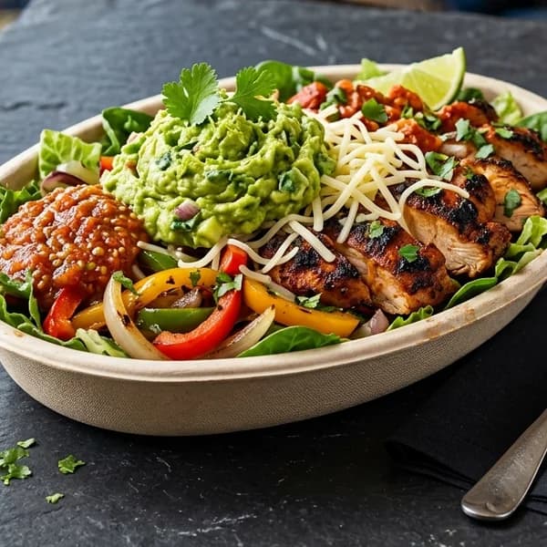 Chipotle High Protein Bowl (Double Chicken) – menu photo